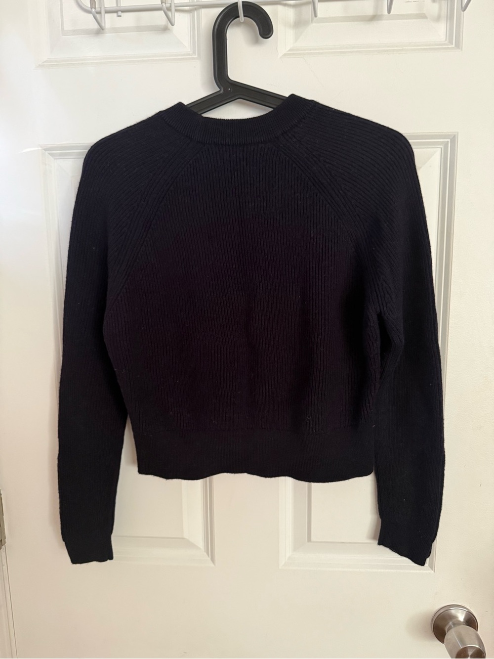 Sezane Sami Jumper Sweater Navy Blue Size Small Wool/cotton - Picture 8 of 12